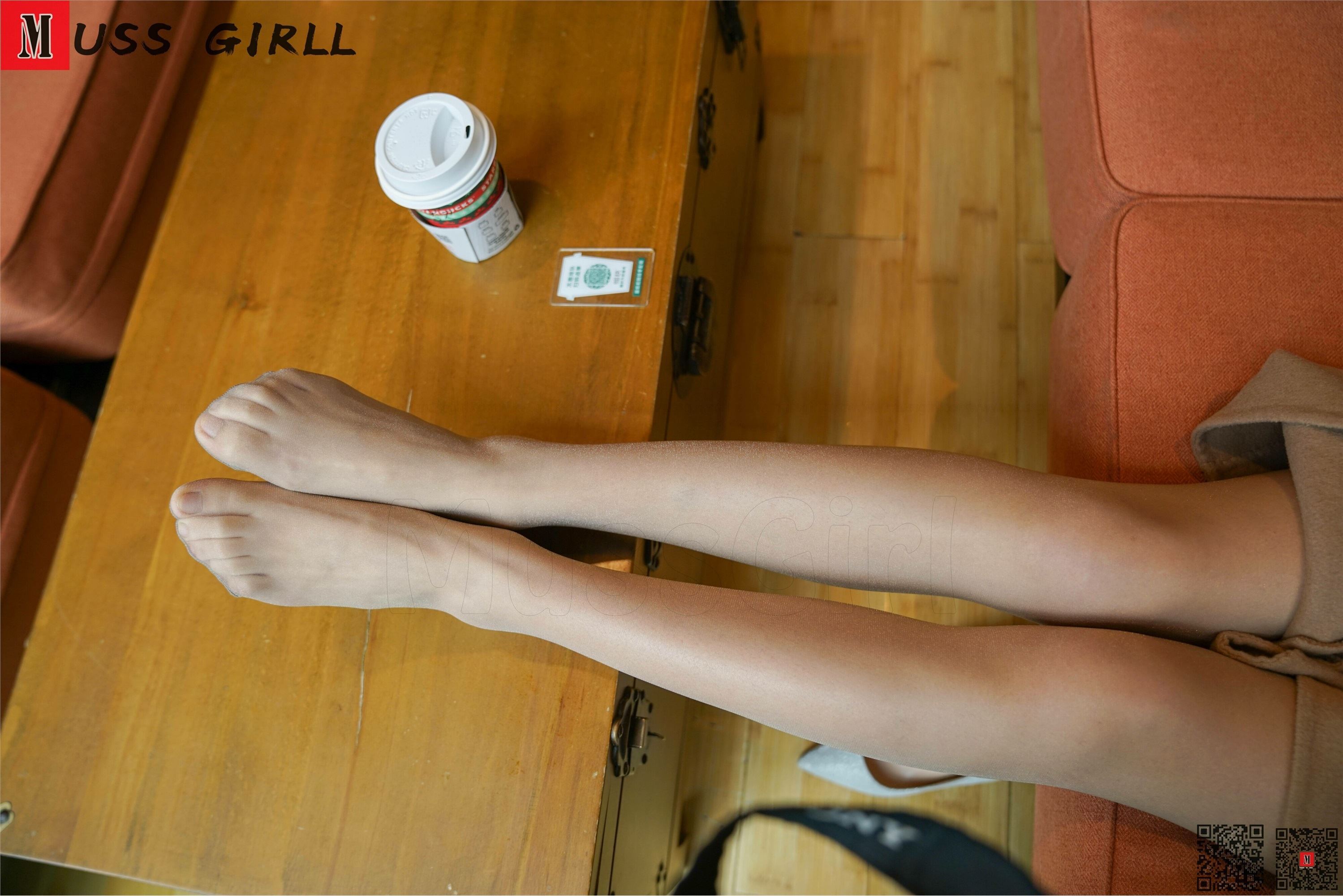 MussGirl慕丝女郎  NO.167 红色皮裙肉丝